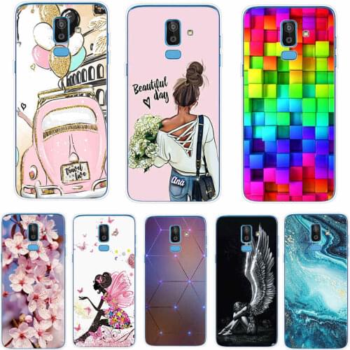 For Samsung Galaxy J8 2018 case on Samsung Galaxy J8 2018 phone case back cover silicone j810 Samsung J8 2018 shell case coque
