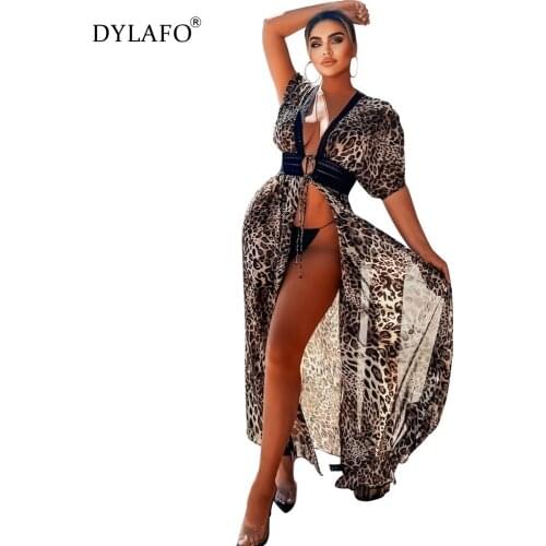 DYLAFO Leopard Swimwear