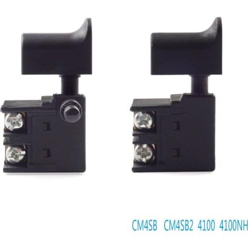 Electric hammer Drill Speed Control Switch for Hitachi CM4SB CM4SB2 for Makita 4100 4100NH, Power Tool Accessories