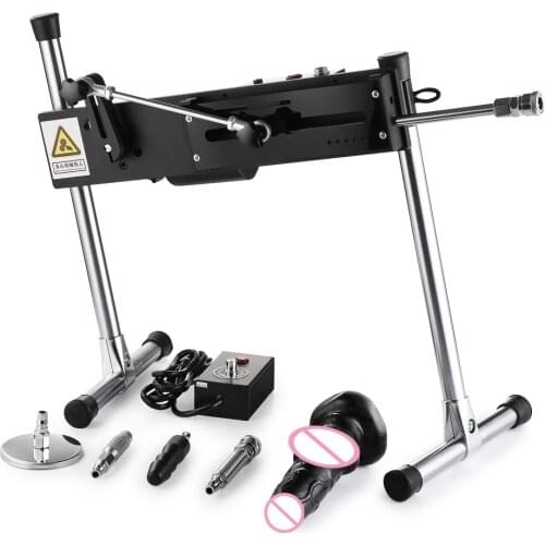 FAAK Premium Sex Machine Automatic for Women Masturbation Vibrator 120W Strong Power Telescopic Sex Toys for Adults Gay