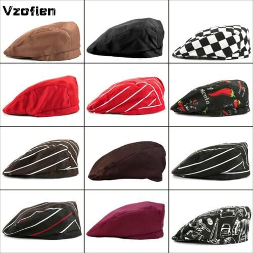 Cooking Cap Hotel Restaurant Bakery Kitchen Work Wear Cook Cap Chef Kitchen Workwear Hats Waiter Hats Cooking BBQ