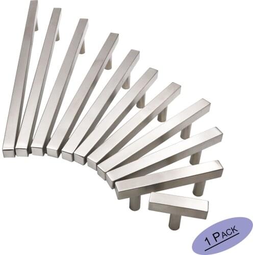 Cabinet Drawer Knobs Pulls Brushed Nickel Cupboard Door Handles Cabinet Hardware 1 Piece Stainless Steel