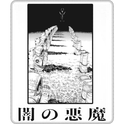 Praying Astronauts Chainsaw Man Cute Mouse Pad Manga Denji Devil Anime Lockedge Mouse Mats Rubber Gamer Computer Laptop Pad