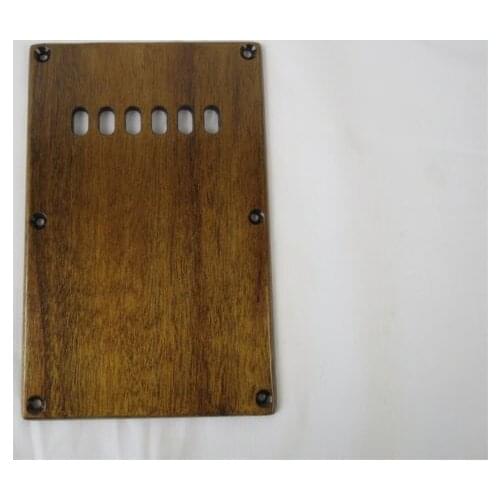 Cavity Cover Back Plate Aucuba japonica Fits Guitar Style 2