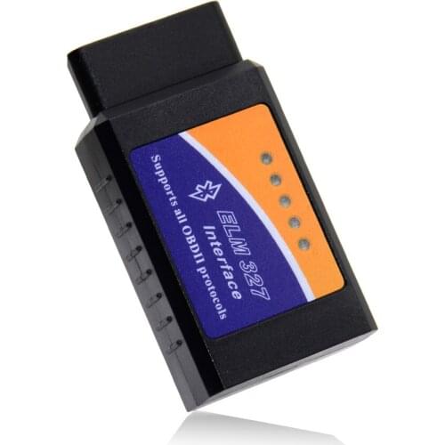 2018 New ELM 327 Bluetooth ELM327 OBDII / OBD2 V2.1 Vehicle Diagnostic Scanner Tool Reader Works On Android FREE SHIPPING