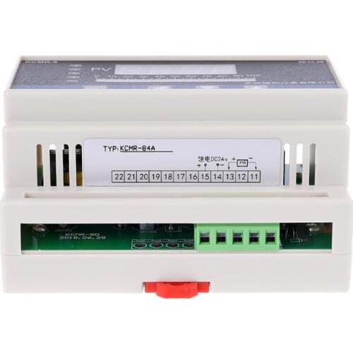 4-20mA DC Water Liquid Level Pressure Controller with 4-ways Relay DC24V Output