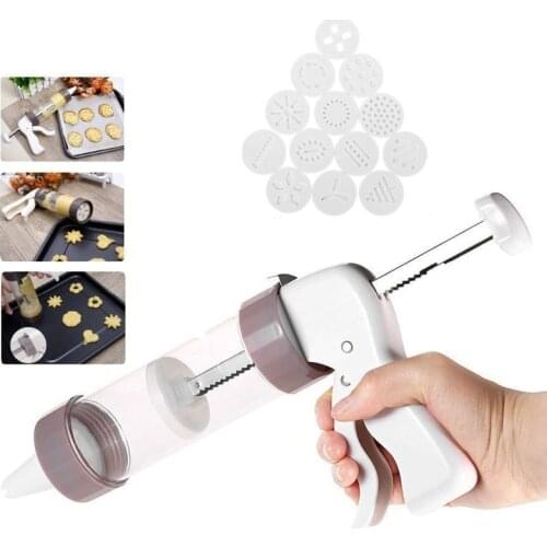 DIY Manual Cookies Press Maker shape Gun Decorating Squeezing Machine For Making Churros Device For Fritters Baking Tools WF