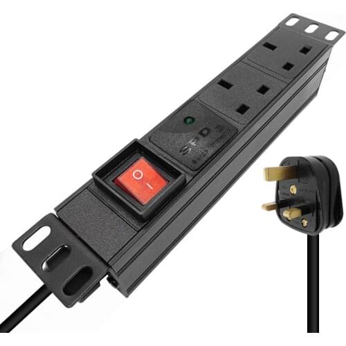 13A UK 2AC power surge protector extension board British regulatory plug adapter