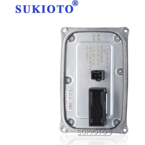 SUKIOTO 2021 New LED Headlight Ballast Replacement A2059005110 2059005110 For E-Class W205 C217 W222 HW-NR Control Ballast SW-NR