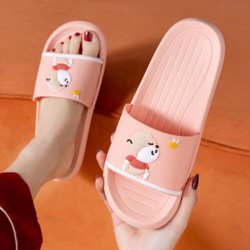 Slippers Womens Home Mens Home Slippers Bathroom Anti-slip Couples Wear-resistant Shoes Men Mens Slippers Shower Slippers