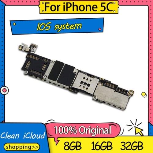 TDHHX 100% Original For iPhone 5c Motherboard,Full Working Disassemble Logic Board For iPhone 5c Mainboard With IOS System