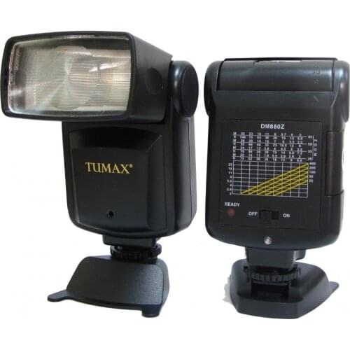 Mettzchrom TUMAX DM880Z flash for canon for nikon digital manuel flash