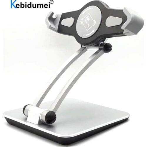 Top Quality Desktop Holder Tablet Stand For ipad 9.7 10.2 10.5 11 inch Rotation Aluminium Tablet Stand Secure For Samsung Xiaomi