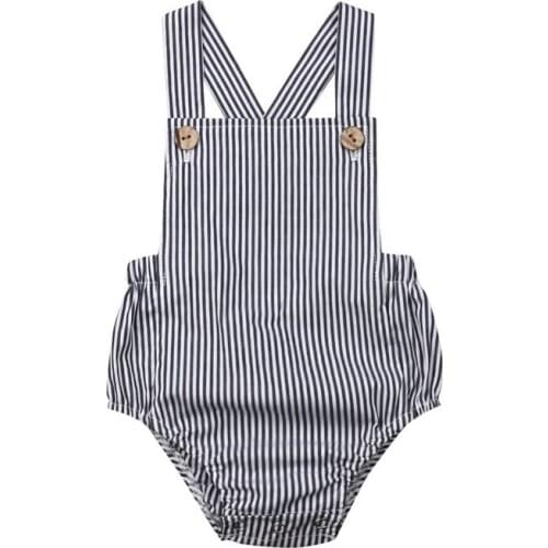 0-3T Summer Newborn Kid Baby Girl Boy Bodysuit Elegant Cotton Sleeveless Sunsuit Cute Lovely Sweet Plain new born Outfit clothes