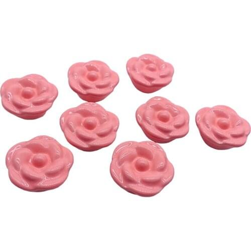 10PCS Ceramic Rose Kitchen Furniture Door Cupboard Dresser Pull Handle Cabinet Drawer Knob Cute Pink Flower Knobs Handles 38mm