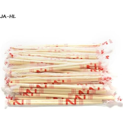 40 Pairs Disposable Chinese Chopsticks Bamboo Wooden Chopsticks Hot Sale