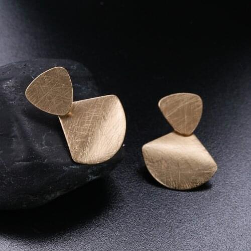 Женские золотые серьги DasCus China At AliExpress