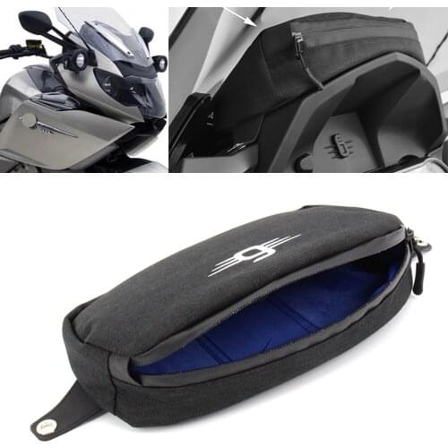 For BMW K1600B K1600GT K1600GTL K1600 Modern waterproof motorcycle handlebar travel bag Grand America storage bag