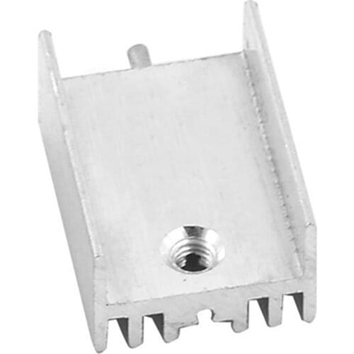 For Transistors TO-220 IC Cooler Heatsink Aluminum Heat Sink 1 Pcs Cooling Tool IN STOCK