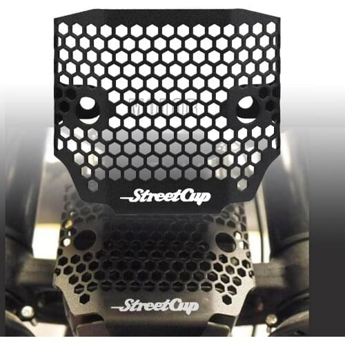 For Street Cup 2017 2018 2019 CNC aluminum Motorcycle StreetCup Pillion Removal Kit Grille Protector Grill Guard Cover