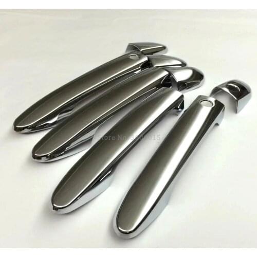 For Mazda CX-3 CX3 2015-2018 2019 2020 Chrome Side Door Handle Catch Cap Cover Molding Trim Protection Cap Exterior Accessories