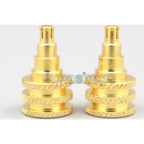 LN007432 100pairs Earphone Pin Converter Adapter For Sennheiser IE40 pro Male to MMCX Female