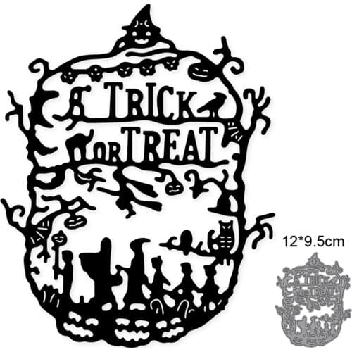 AILIDA Craft metal cutting dies cut die mold Halloween Scene decoration Scrapbook paper craft knife mould blade punch stencils