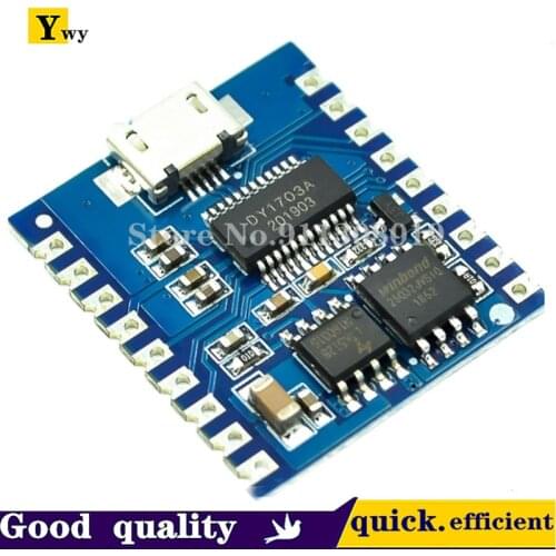 MP3 Player Module Voice Module 4MB Voice Playback IO Trigger Serial Port Control USB Download FLash DY-SV17F