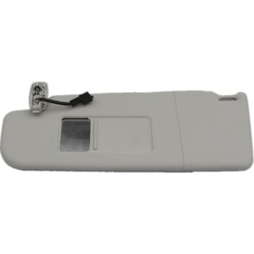 OEM Sunvisor Sun Shade with Mirror Light Switch for VW Polo 2011-2017
