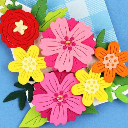 Sunflower Christmas Tree Metal Cutting Dies Scrapbooking Album Paper DIY Card decoration Craft Embossing Die Cuts 2019 New