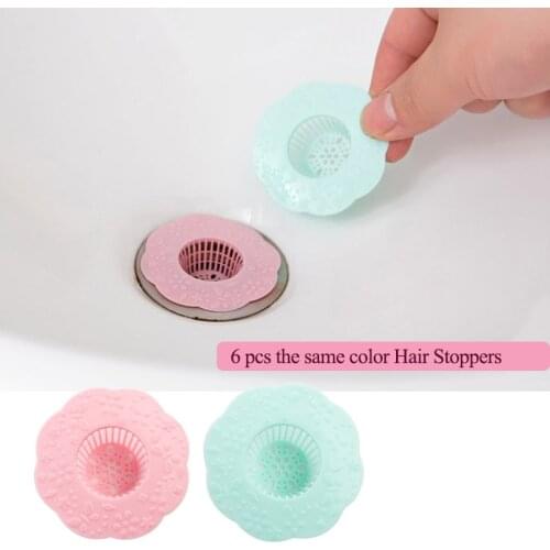 PP Anti-blocking Kitchen Floor Drain Plug, Bathroom Tub Basin Filter, Hair Catcher, Sewer Stopper Cover, Sink Net Strainer