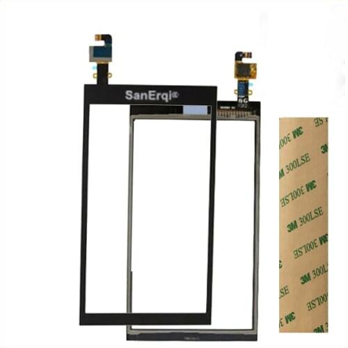 SanErqi 5.0" Touch Screen For HTC Desire 620 620G D620 Digitizer Front Glass Lens Sensor Panel With 3M adhesive