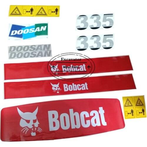Excavator Sticker Botcat BOTCAT 331 335 336 Excavator Whole Body Sticker