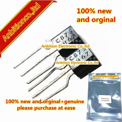 10pcs 100% new original BC875 C875 TO-92 MOS NPN NPN Darlington transistors in stock