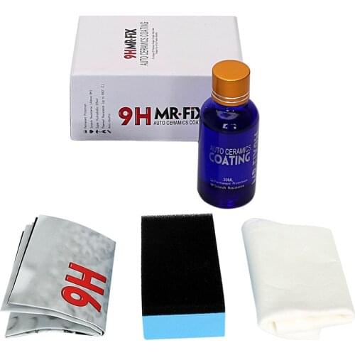 30 ml 9H Car Oxidation Liquid Ceramic Coat Super Hydrophobic Glass Coating Set Paint Care Anti-Scratch CHIZIYO