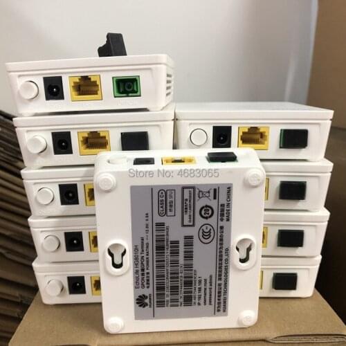 30PCS brand new HUAWEI HG8010H ONU GPON ont 1GE Port SC APC Firmware Optical communication equipment English software ,NO BOX