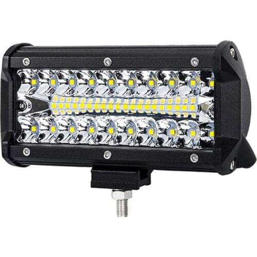 7inch 120W LED Work Light Combo Spot Flood Beam Bar Light for Niva Offroad 4x4 JEEP SUV ATV Motorcycle Truck Boat Lamp DC12V 24V