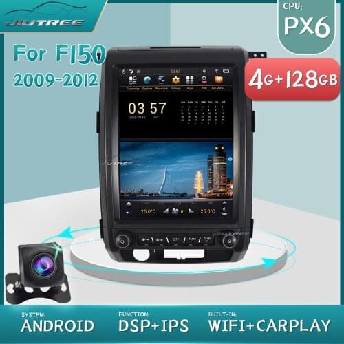 2 din Android GPS navigation For Ford F150 2009 2010 2011 2012 Autoradio Stereo Car Multimedia Player Recorder Head Unit DSP IPS