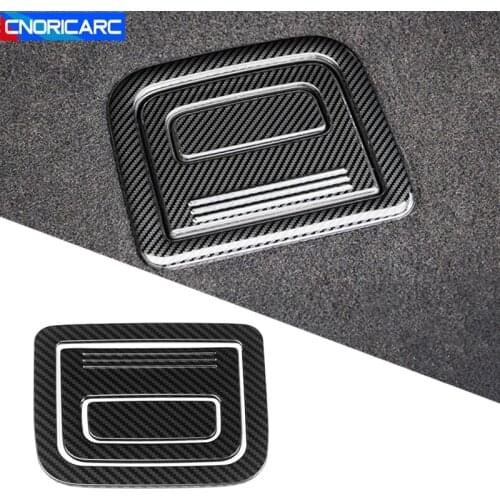 Car Styling Tail Trunk Handle Frame Decoration Cover Trim For Audi Q5 FY 2018 2019 Stainless Steel Auto Interior Accessories