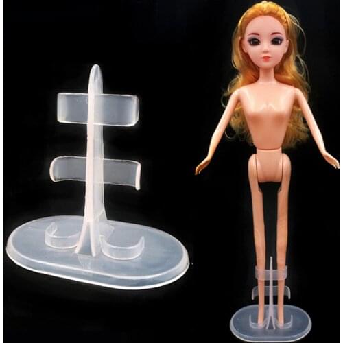 30 Pcs Universal Plastic Dolls Toy Model Display Holders Stand Support Frame Prop Up Accessories for Barbie Doll Kids Girl Gift