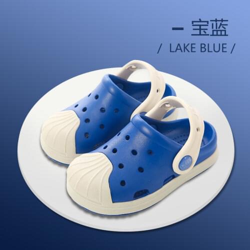 Baby Slippers Kids Boys and Girls Summer Fashion Childrens Cartoon Cave Shoes Antiskid Infant Toddler Slippers Beach Flip Flops