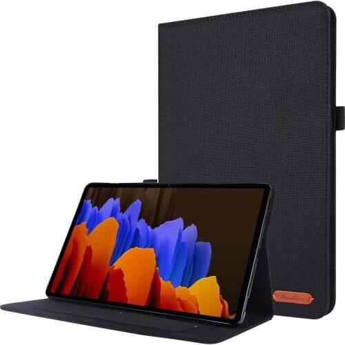 For Samsung Tab S7 Plus 12.4 2020 Case SM-T970 T975 Adjustable Folding Stand Cover for Samsung Galaxy Tab S6 Lite 10.4 P610/P615