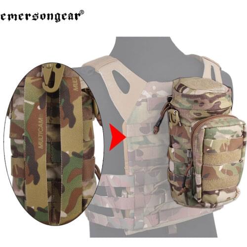 Emersongear Water Bag Bottle Backpack Tactical Bag Molle Bundle Pack Outdoor Hunting Camping Hiking Military Army Water Pouch