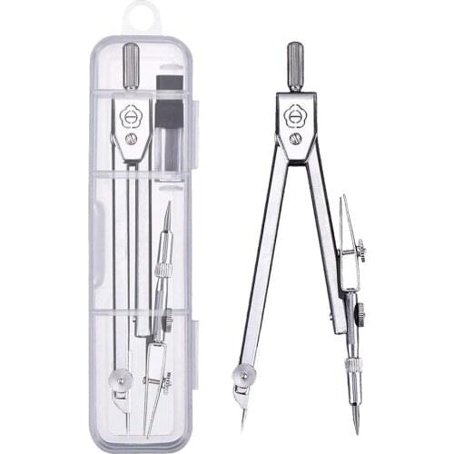Drawing Compass Stainless Steel Student Compass Math Geometry Tools For Circles Geometry Tool Set For Students