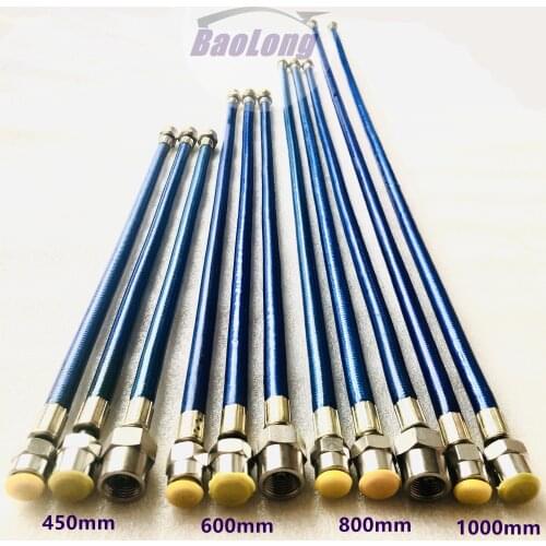 2500bar diesel high pressure oil tube for common rail test bench, 45cm 60cm 80cm 100cm 6*2mm diesel pipe, common rail part