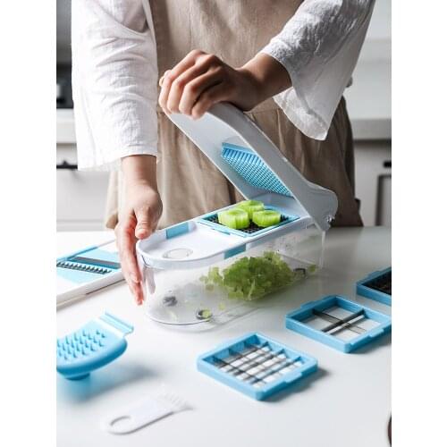 Multi-Function Vegetable Chopper Kitchen Tool Diced Onion Potato Slicer Slicer Grater