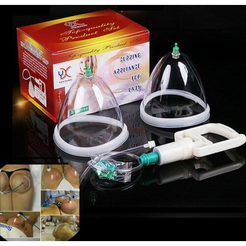 Breast & Buttocks Enhancement Pump Lifting Vacuum Suction Cupping Suction Therapy Device Big Cans Cupping Body Massage Tools