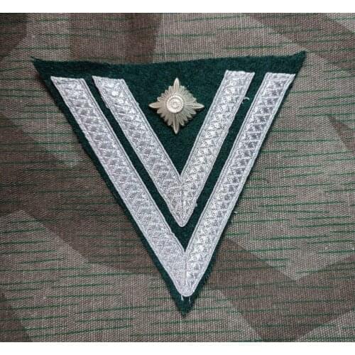 WWII German Heer Stabs Gefreiter Sleeve Rank early PATCH