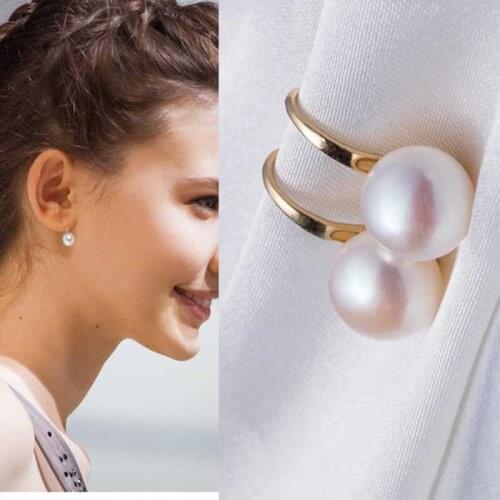 2020 Korean New Ladies Lucky Earrings Imitation Pearl Small Earrings Fashion Ladies Jewelry
