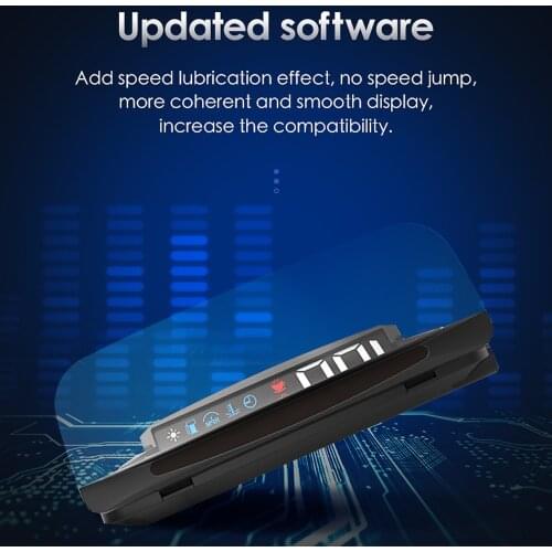 Obd2 Car Hud Display Windshield Speed Projector Diagnostics Digital On-board Computer Safe Alarm Multifunction Car Accessories